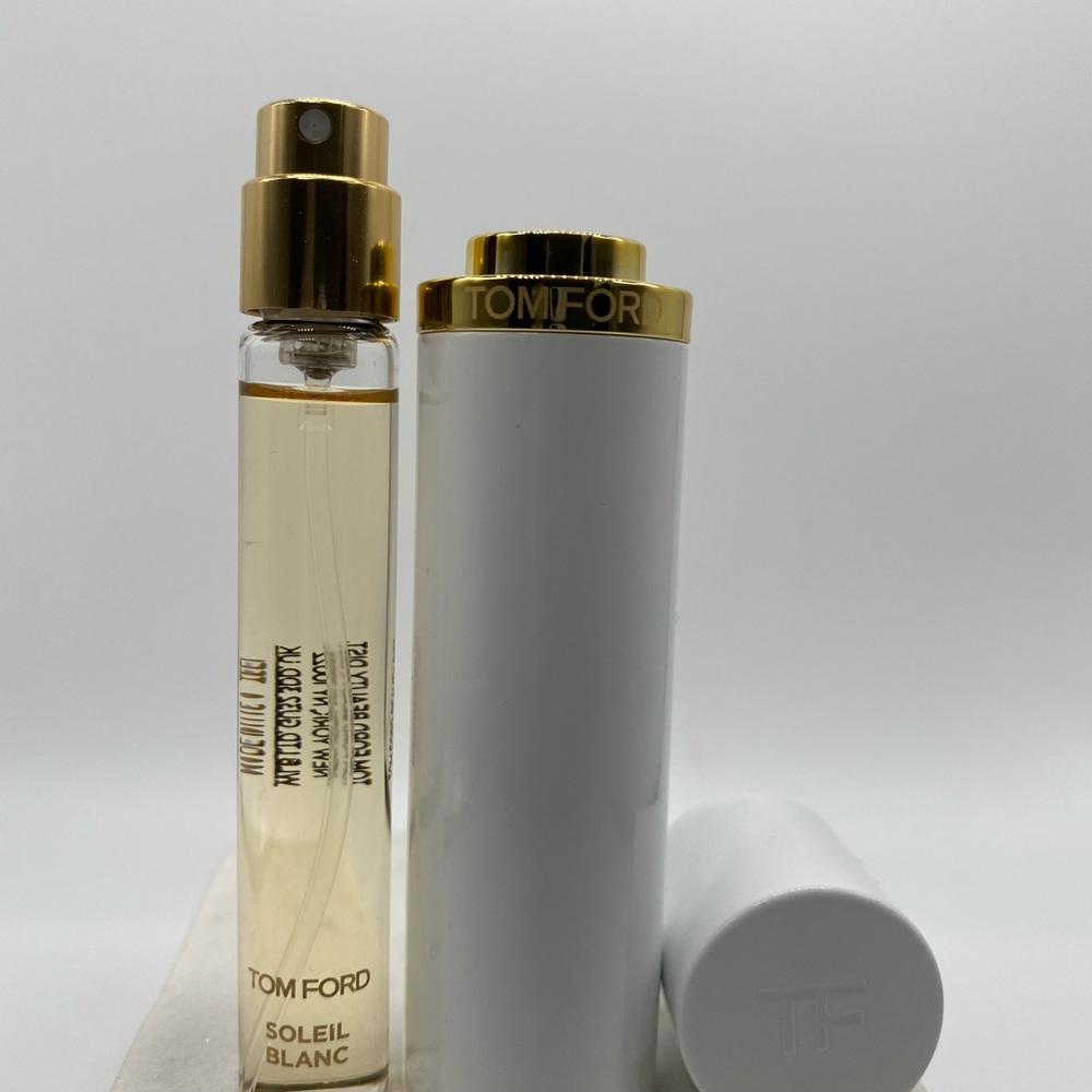Tom Ford Soleil Blanc Perfume Eau De Parfum 10ml Travel Spray in Atomizer Case